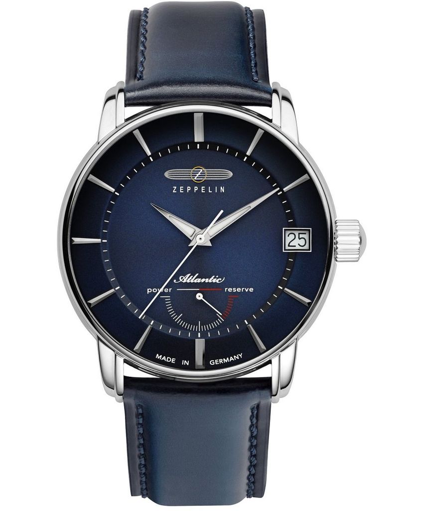 Zeppelin 8416-3 Herrenuhr Automatik Gangreserve Atlantic Dunkelblau