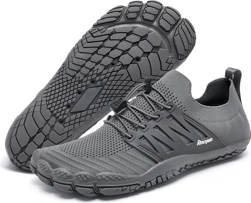 Racqua Wasserschuhe Badeschuhe Sport Strandschuhe Schnelltrocknend Grau 41