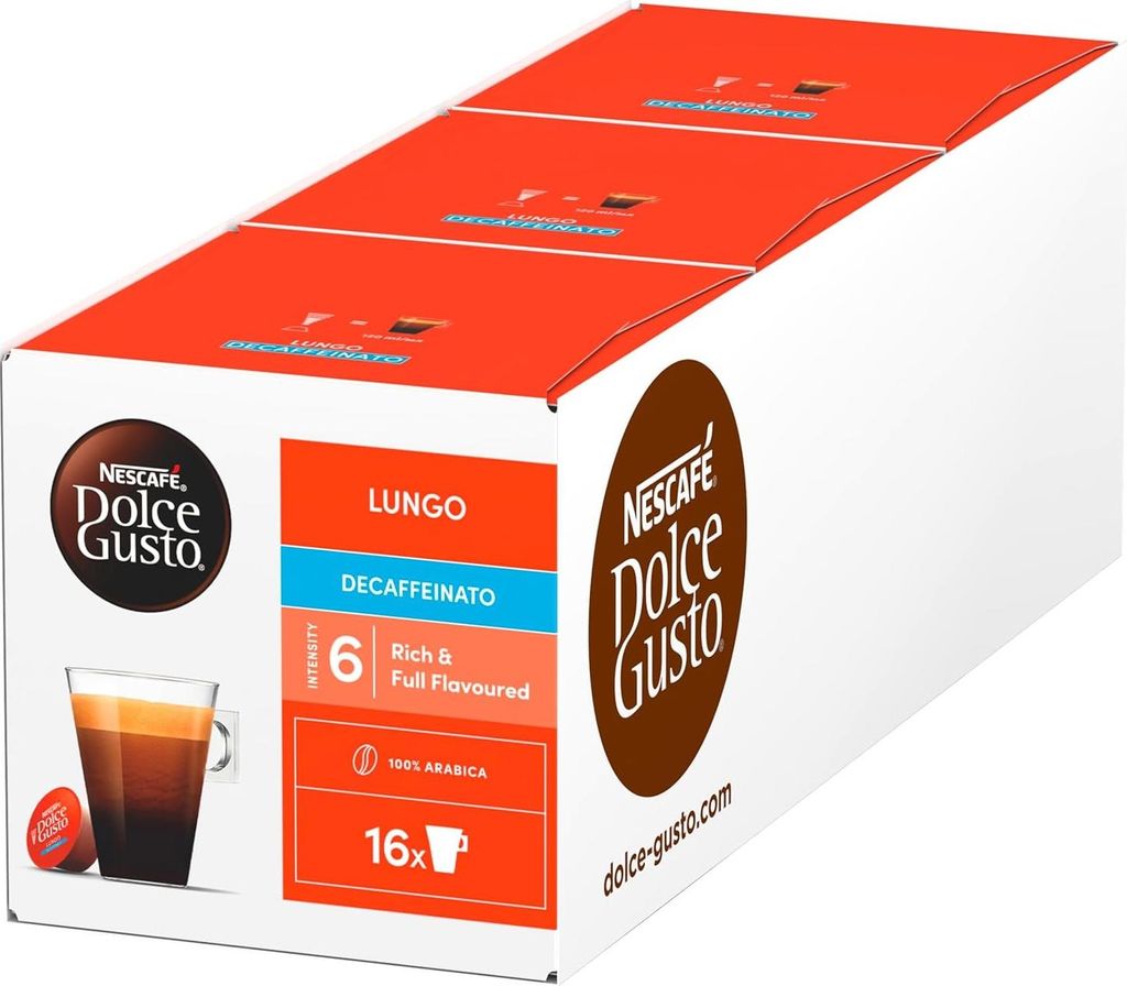 Nescafé Dolce Gusto Caffe Lungo, Kaffeekapsel, Lungo, Dolce Produktbild 