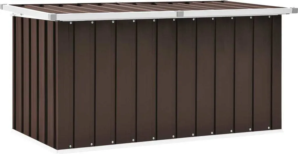 Recensione Cassetta Giardino 129x67x65 cm Acciaio Zincato Marrone
