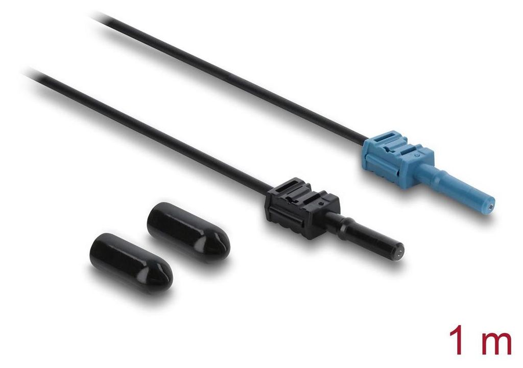 DELOCK LWL POF Kunstst. Kabel HFBR 4531-4533Z Simpl St>St 1m