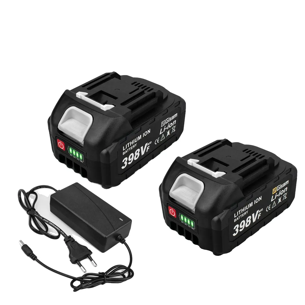 Batterie pour Makita 18V, Lot de 2 Accus 22500mAh pour Chantier Prolongé