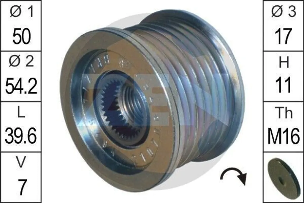 Offerta Puleggia Rinvio ERA ZN5494 Ricambio Mercedes CLS Classe E G S