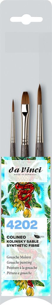 Pinselset da Vinci COLINEO Gouache-Malpinselset 4202