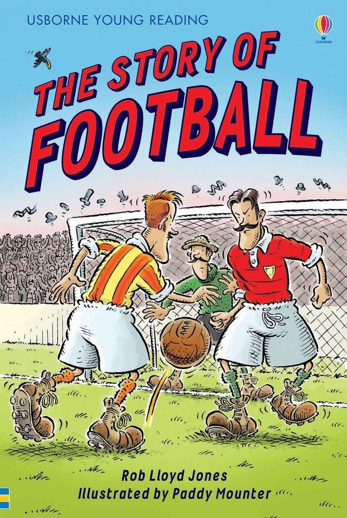 Usborne Publishing The Story of Football, 64 Seiten