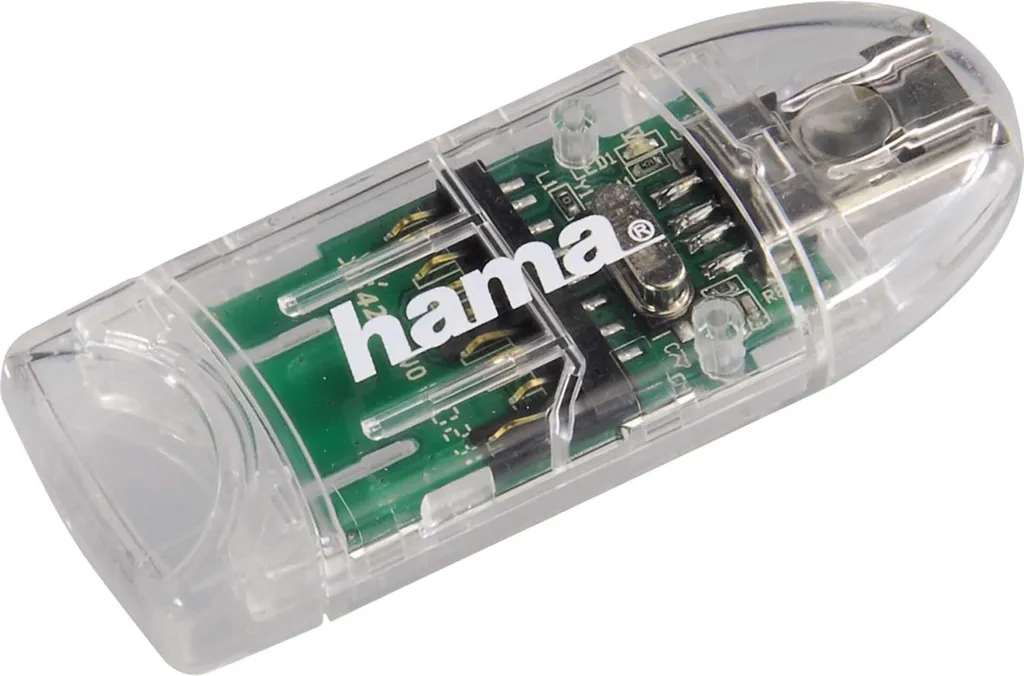 Adattatore Multischeda Hama 8 in 1 USB 2.0 per PC e Mac
