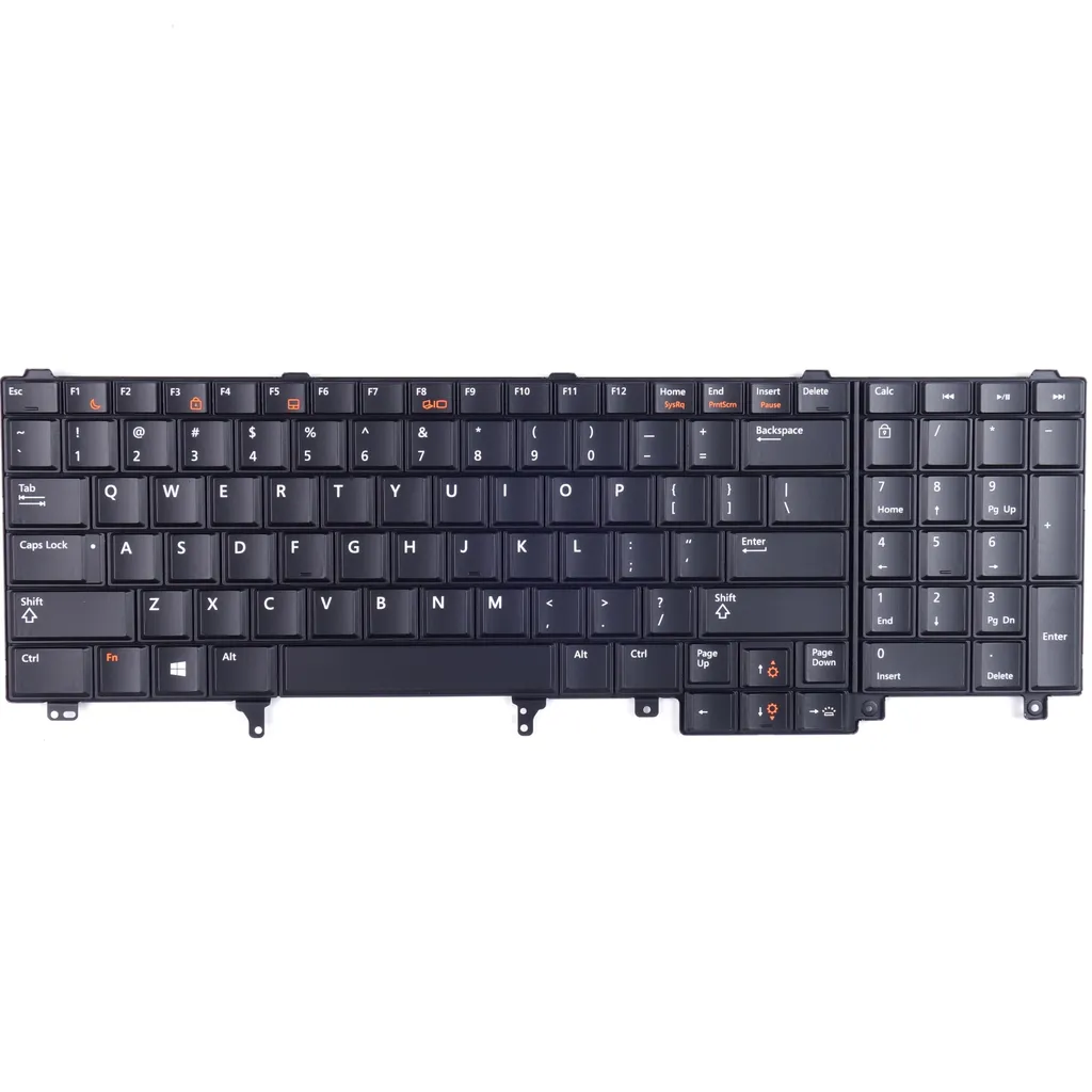 Clavier Ordinateur Portable pour DELL Latitude E5520 E6520 QWERTY US