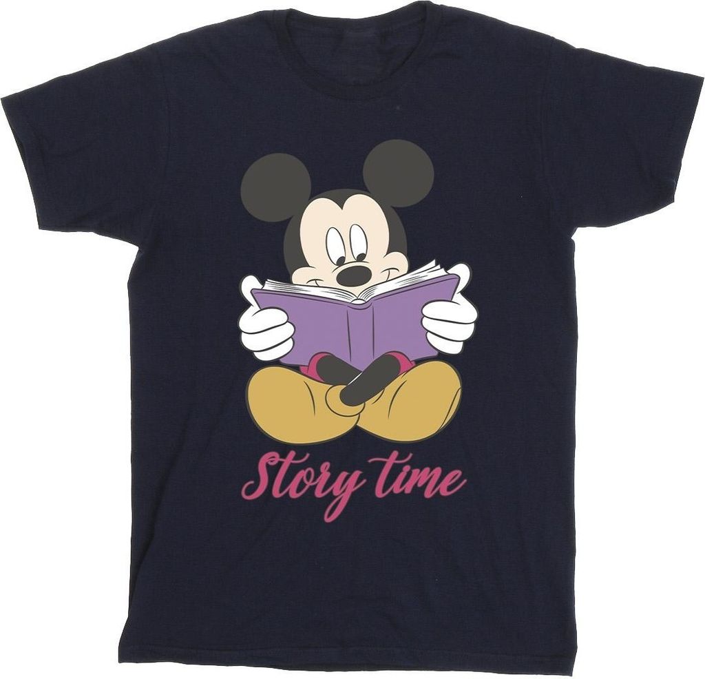 Disney - "Story Time" T-Shirt für Herren BI42261 (L) (Marineblau)