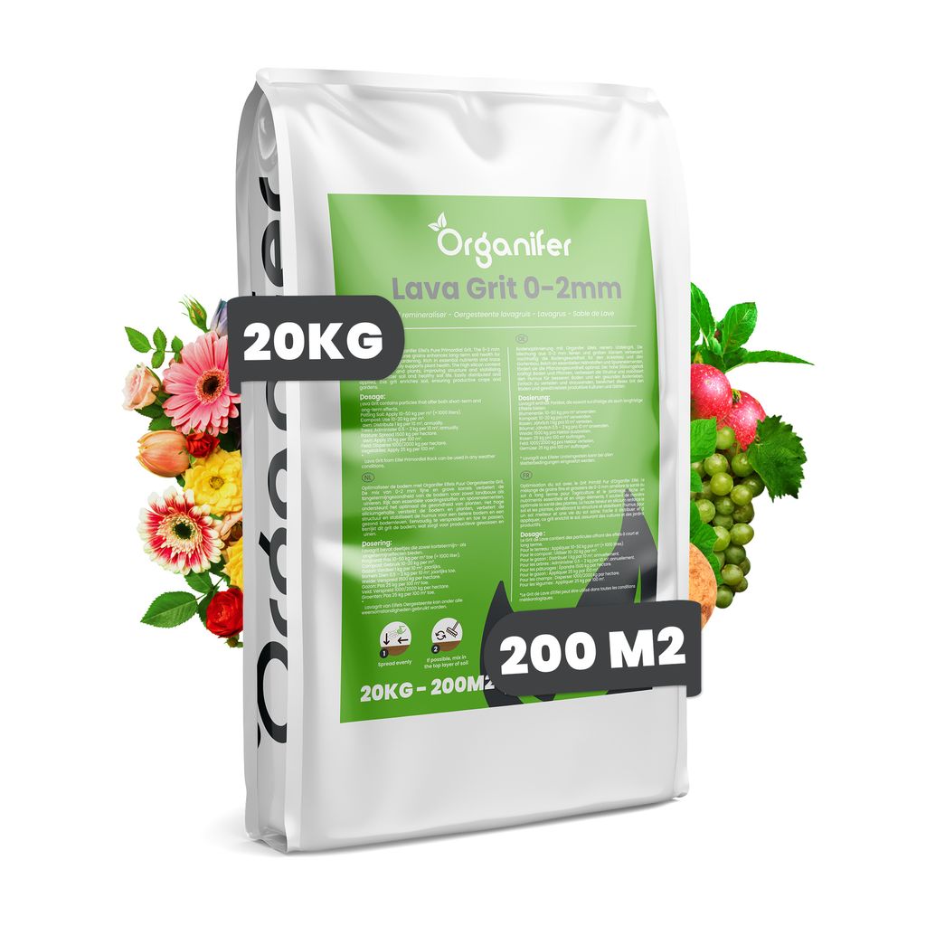Lávová drť z eifelovskej prahorniny (20 kg na 200 m2) Obrázok produktu 