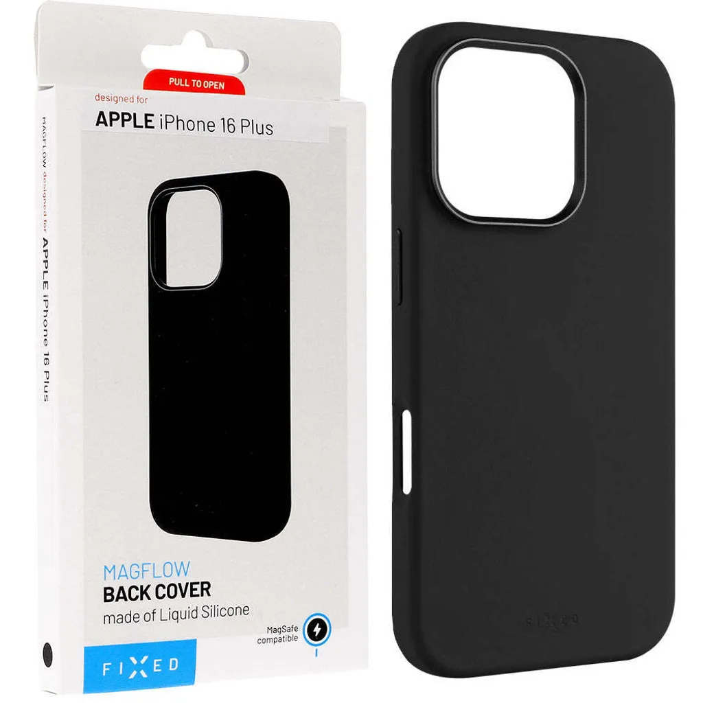 Custodia Protettiva FIXED MagFlow iPhone 16 Plus - Silicone MagSafe - 5