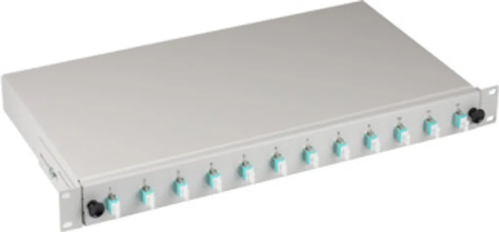 Tiroir de Distribution Fibre LC OM3 24 Fibres : Montage Simplifié