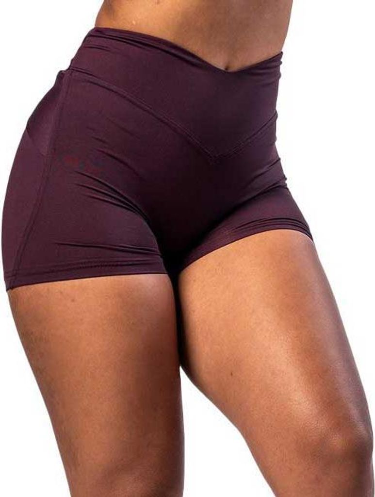 Nebbia V-shaping Belt Strong Beauty 428 Kurze Leggings Lila XS Damen Lila XS
