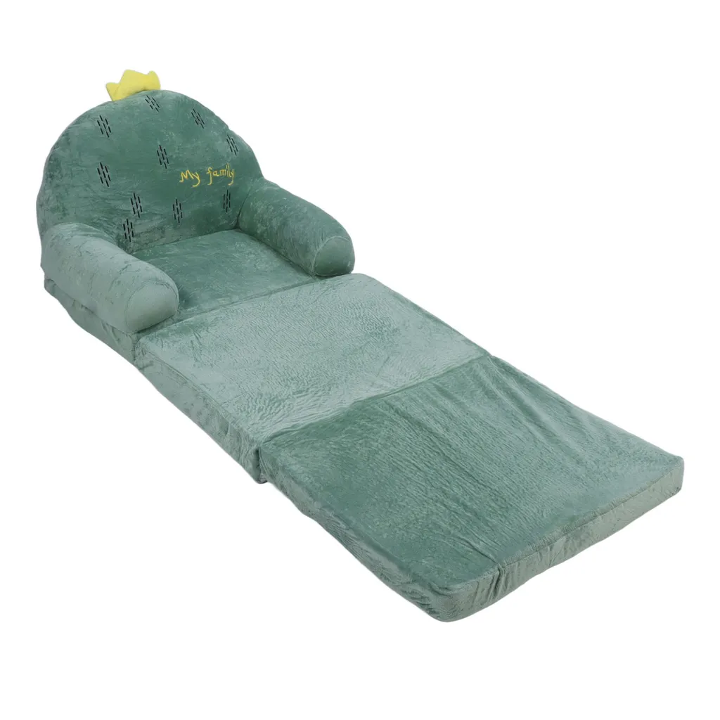 Canapé-lit pour enfants modulable et chauffeuse dépliable en mousse