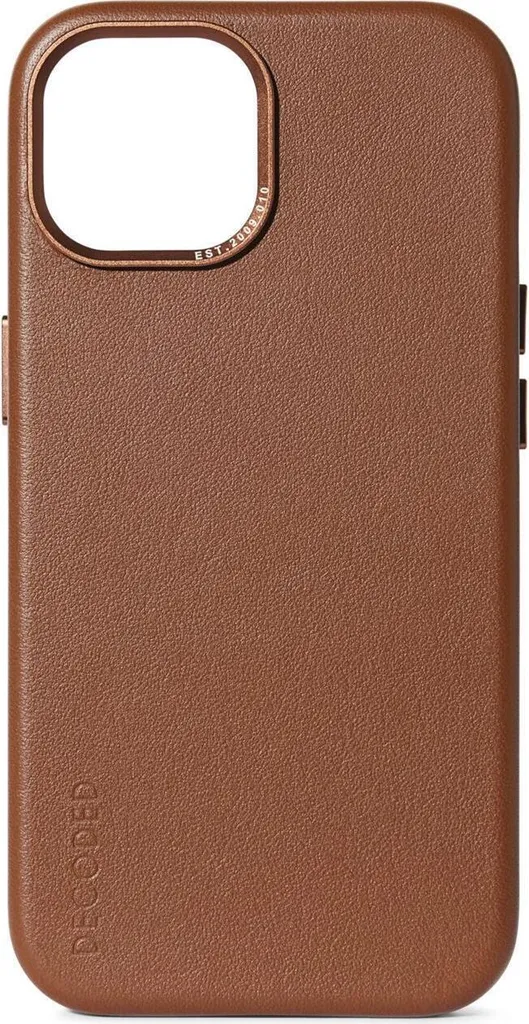 Recensione Decoded Back Cover iPhone 15 Plus Tan Leather MagSafe - 11