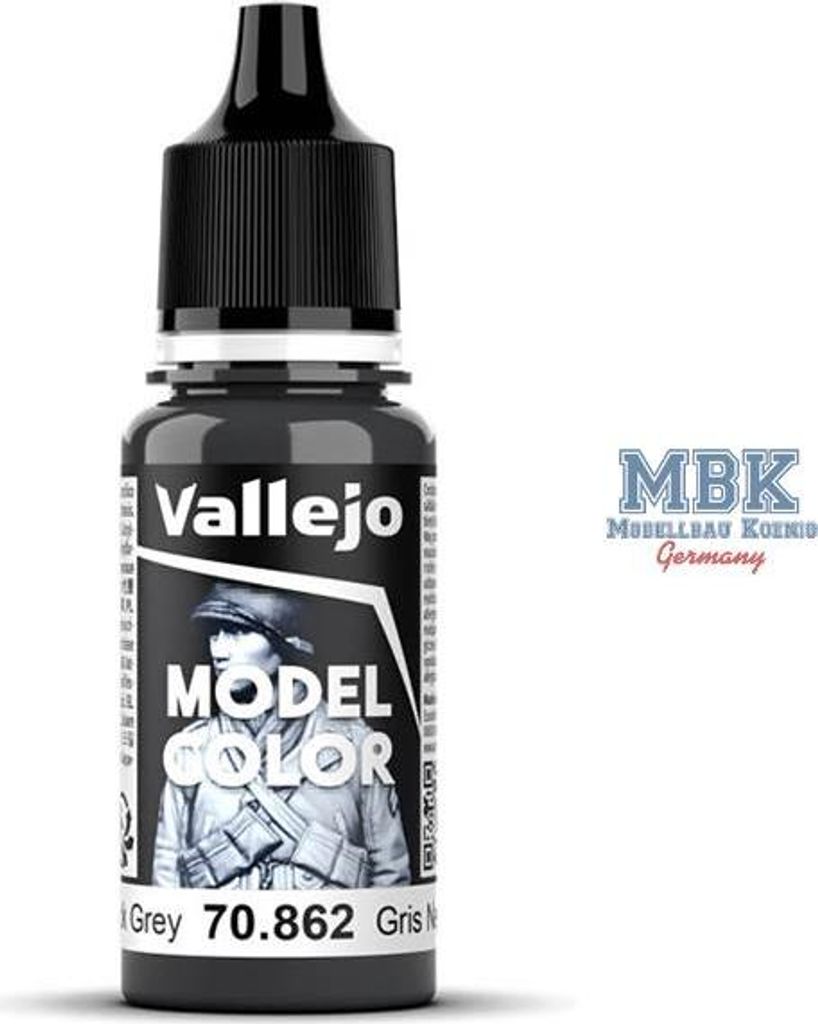 Vallejo 70.862, 17 ml, Grau, Matte, Flasche Produktbild 