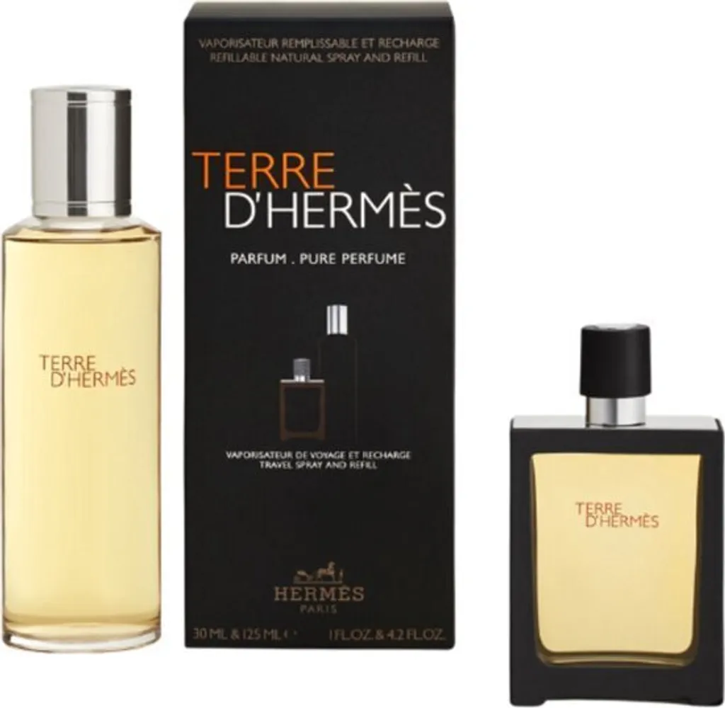 Terre d'Hermès Pur Parfum 125ml : Fini les parfums qui ne tiennent pas la journée