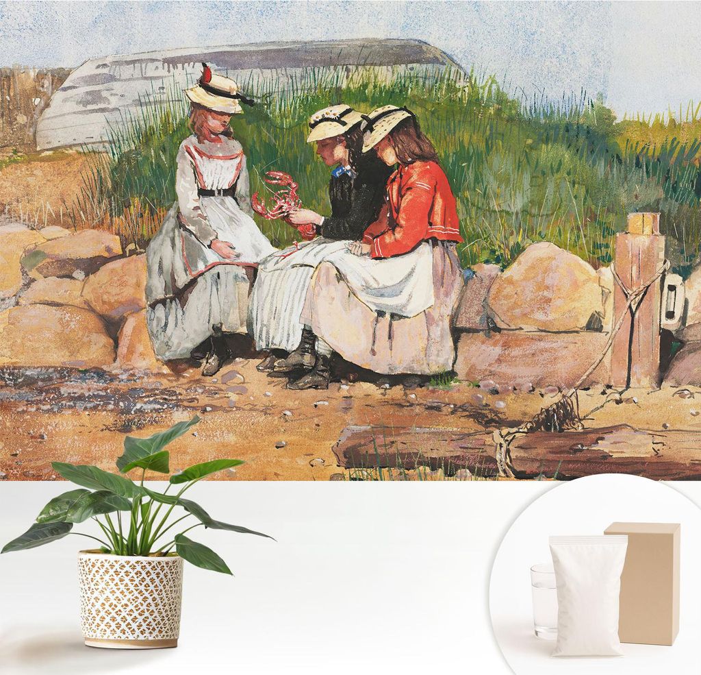 Fototapete - 152x104 cm - Tapete - Wandtapete - Wandbilder - Dekofolie - Tapete Folie - Wand - Dekoration - Wohnzimmer - Sommerferien