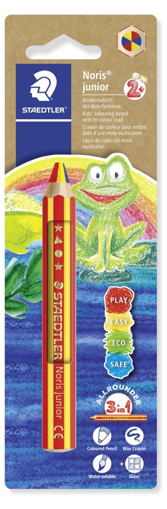 STAEDTLER Noris junior 1403 3 in 1 Kindermalstift Produktbild 