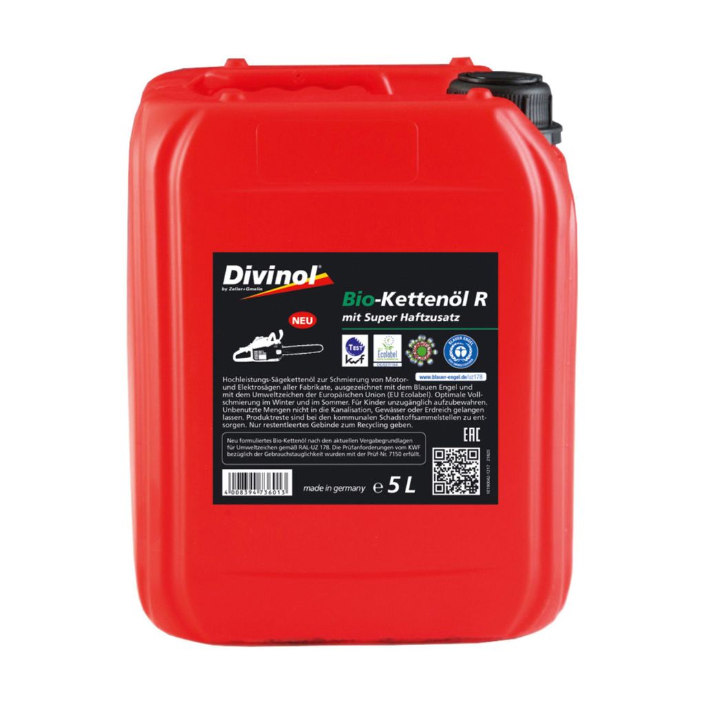 Divinol Motorsägenöl R, 5 Liter Kanister