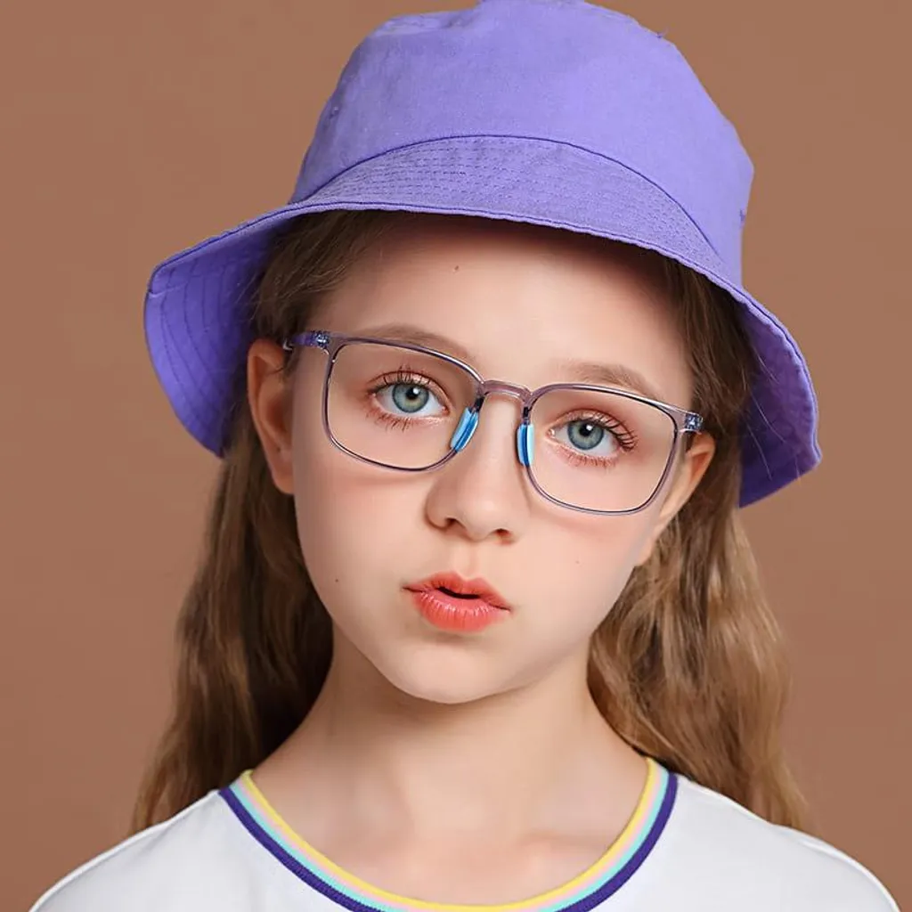 Occhiali da Vista Uomo Flessibili 983G Viola/Nero - Alta Qualità - 3