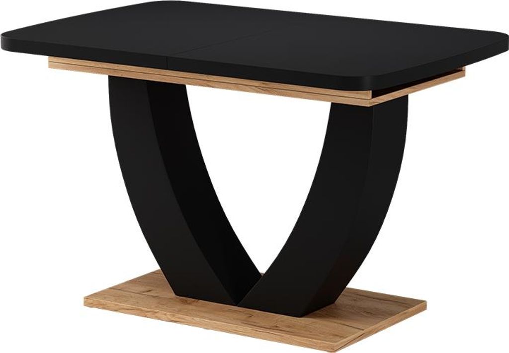 Table de salle à manger Vicco Fenaro Noir/Chêne de force Image du produit 
