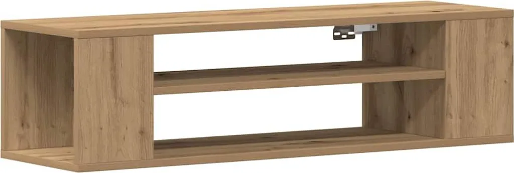 SYFAX Mobile TV Rovere Artisan 100cm | Supporto Basso Multistrato