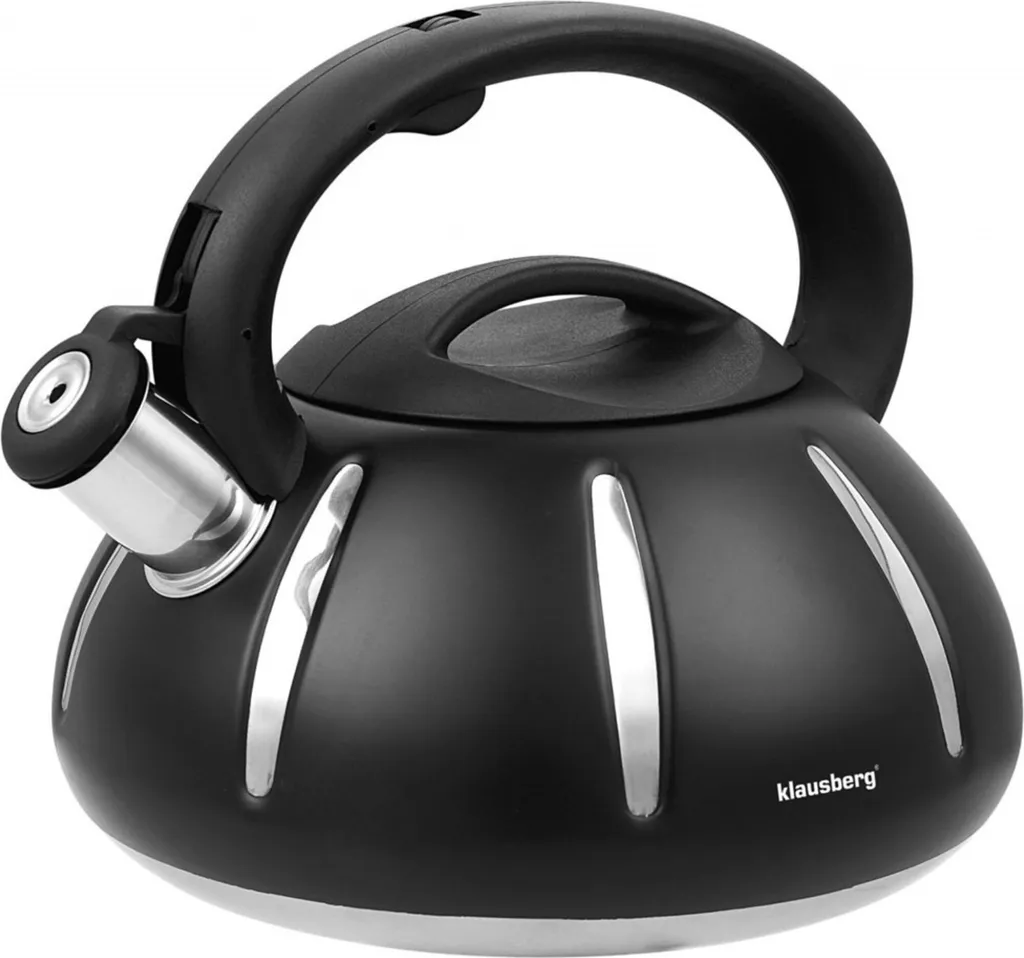 Klausberg Bollitore con Fischietto 3L 29833 - Acciaio Inox Induzione
