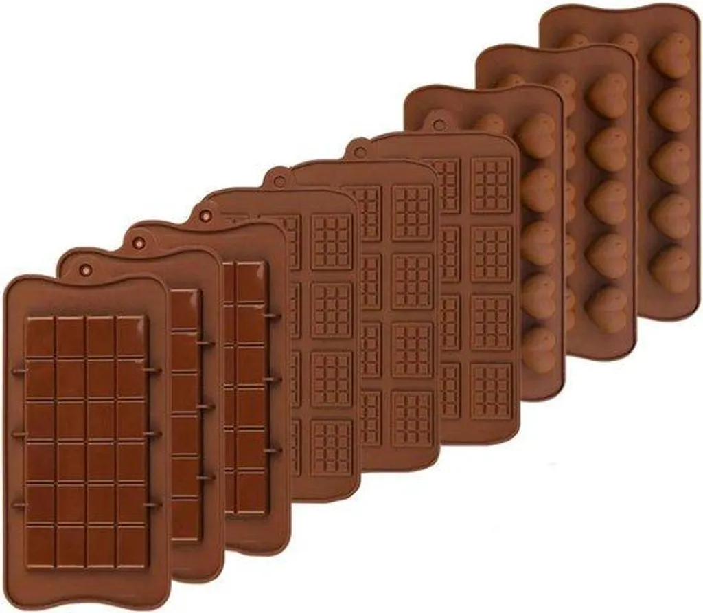 Moule à bonbons en silicone antiadhésif pour glaçons et desserts