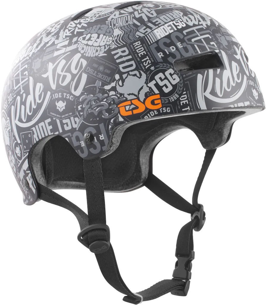 Casque de protection Roller et Skate TSG Evolution Stickerbomb L/XL