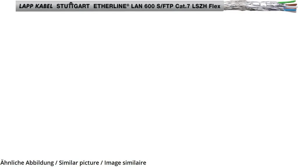 Câble Ethernet S/FTP Cat. 7 LSZH Flex UNITRONIC LAN 600 Blindé et Souple