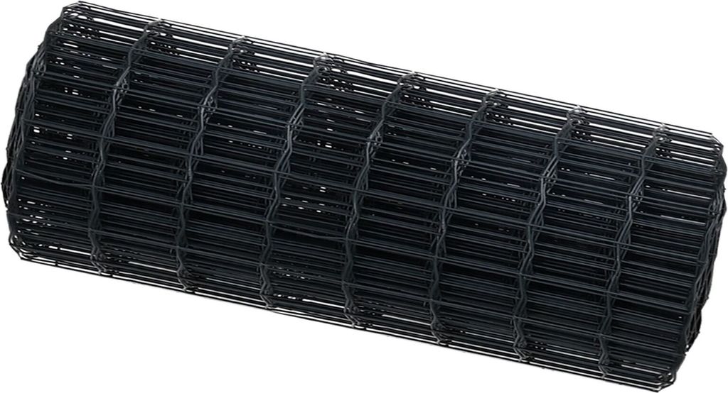 Möbel Euro Zaun Grau 0,4x50 m Stahl - Metallzäune 42004570