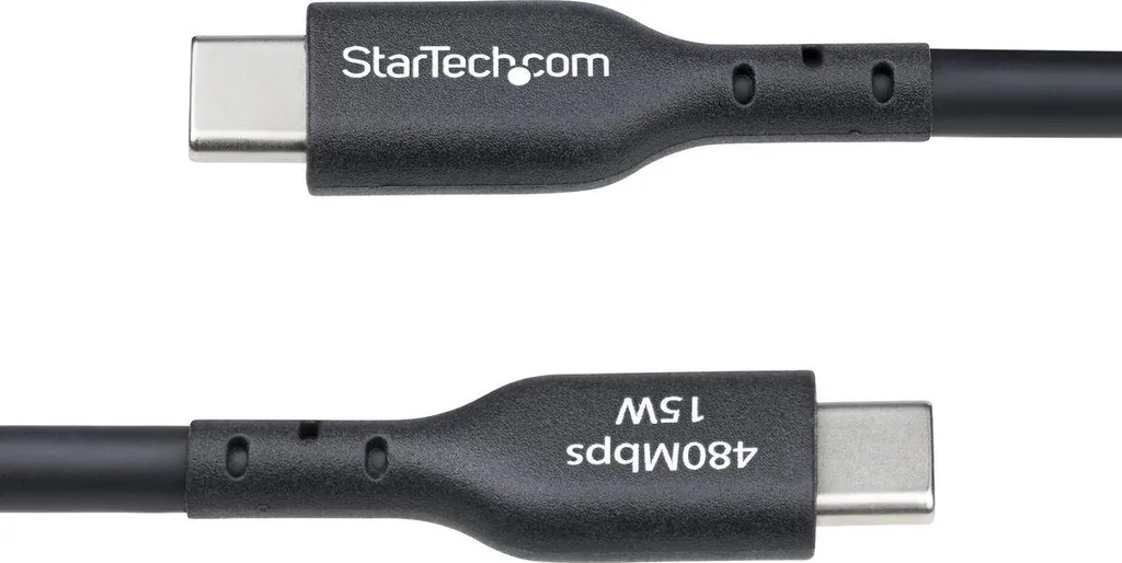 Câble USB 2.0 vers Micro-B Startech Longue Portée de 4m Noir Résistant - 5