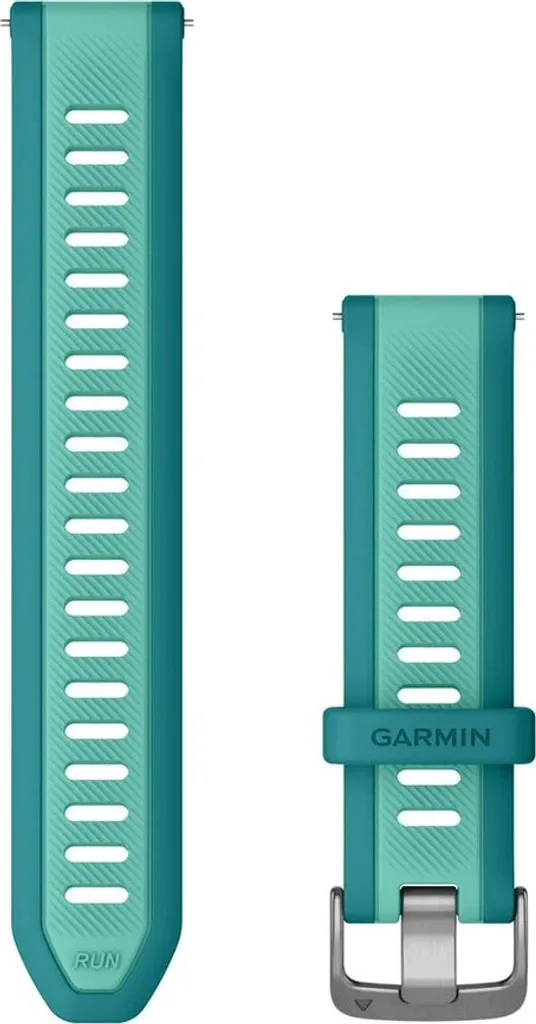 Bracelet de Rechange Garmin 20mm Bleu Navy en Silicone Souple Confort