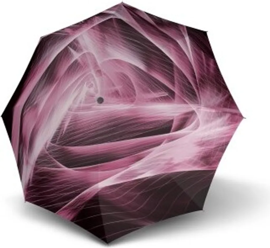 Parapluie de poche automatique Knirps T.200 Aurora Rose compact solide