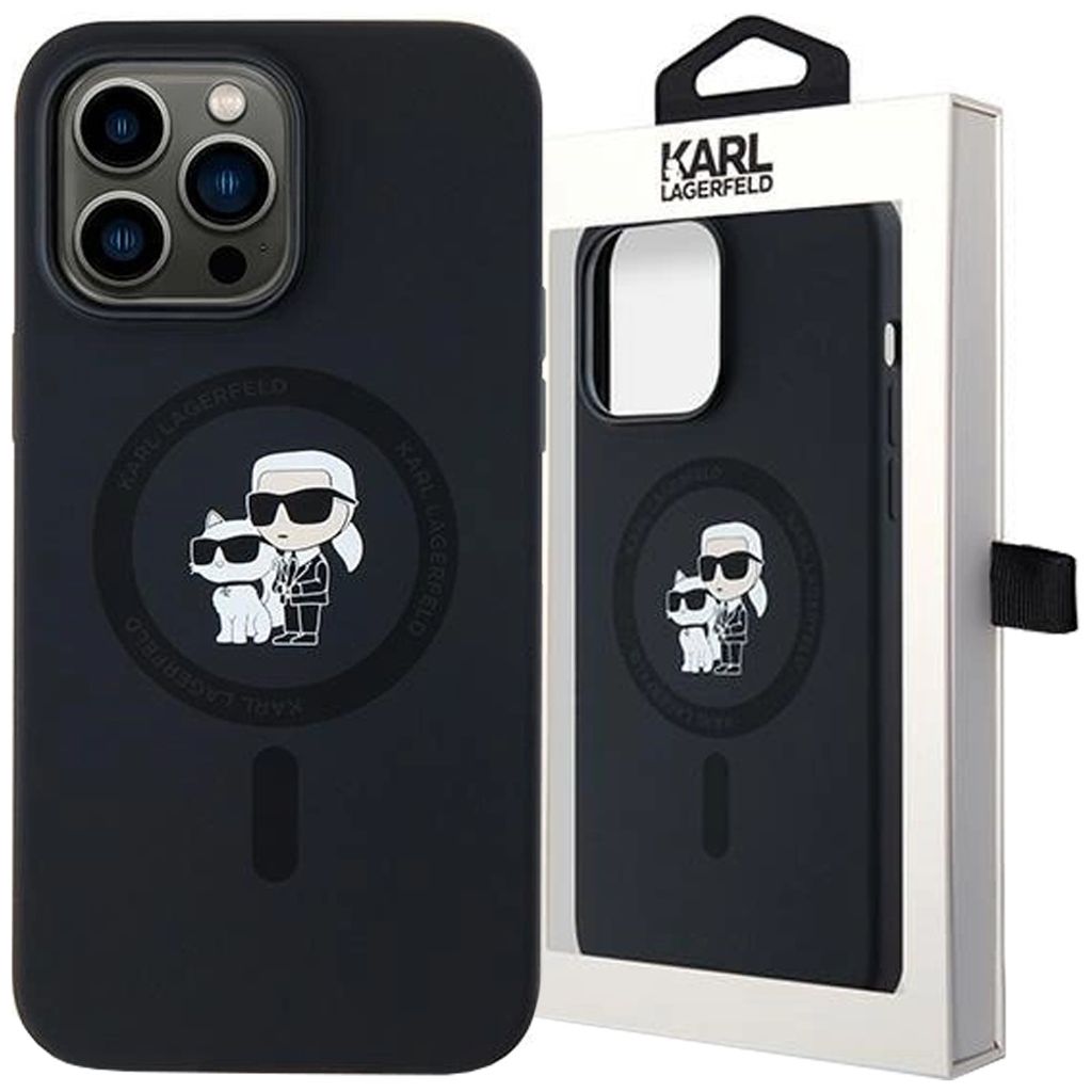 Karl Lagerfeld KLHMP14LSCMKCRHK iPhone 14 Pro 6.1" schwarz Produktbild 