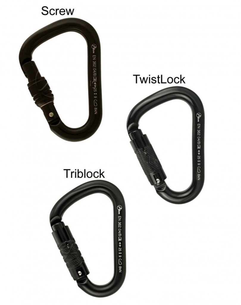 Aliens Karabiner HMS Classic TwistLock Schwarz