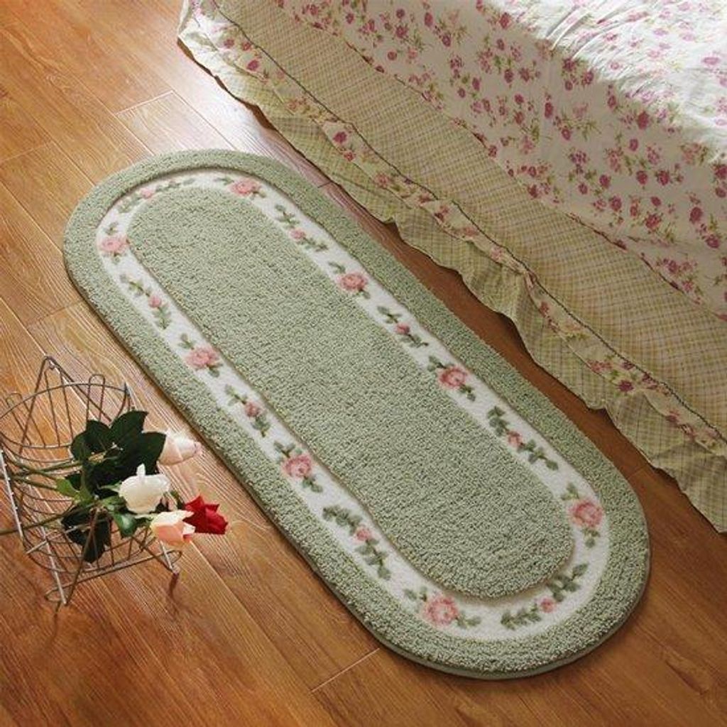 Bloemenkarpetten voor woonkamer, slaapkamer, zachte badkamertapijten, comfortabele mat, antislip moderne deurmat, vloermat voor woonkamer, keuken, ...