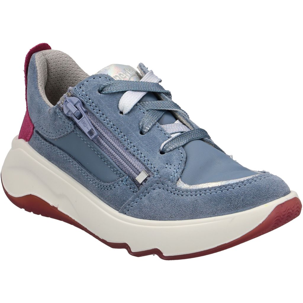 Superfit Sneaker MELODY, Rauleder, Blau, Kinder Produktbild 