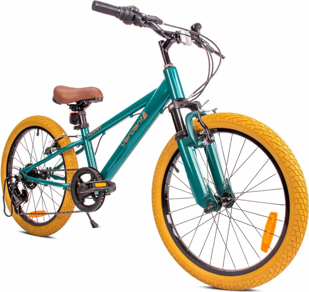Kinderfahrrad Jungenfahrrad 20 Zoll Fahrrad mit 6 gang Kettenschaltungen Shimano SHOX MTB Verdant Rowan