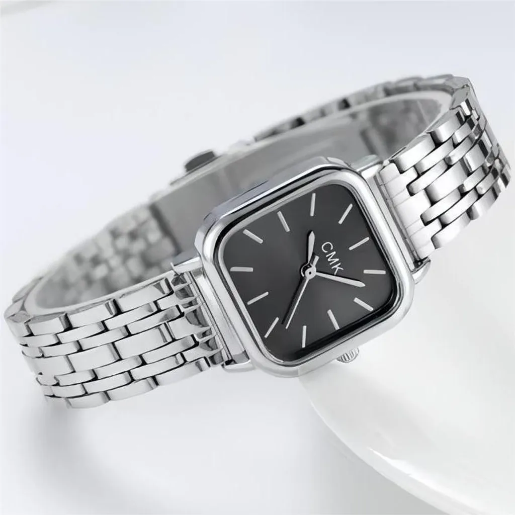 Dettagli Orologio LU-38691 Argento/Nero | Bracciale Metallo KP38691