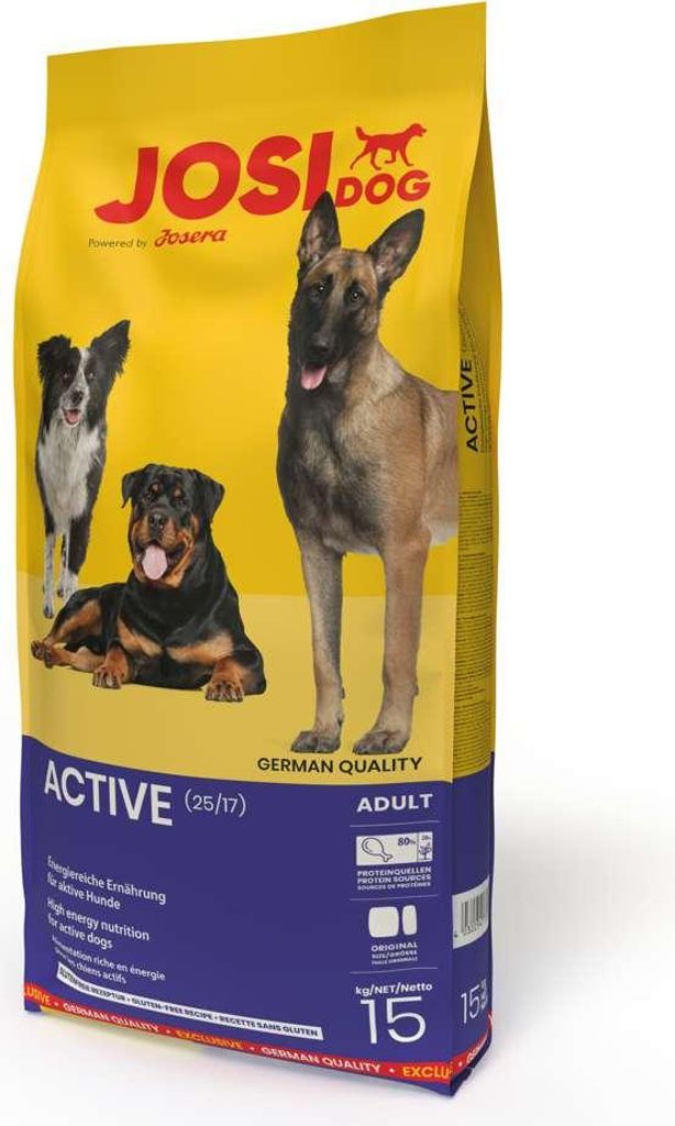 Josera JosiDog Active, Dorosły, Każda rasa, Drób, 15 kg Zdjęcie produktu 