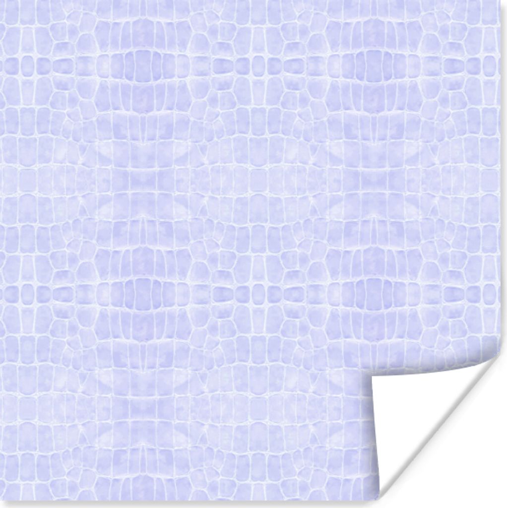 MuchoWow Poster Leder - Textur - Tierhaut 30x30 cm - Wandposter - Printing