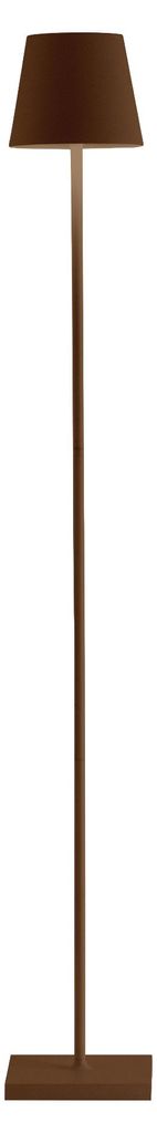 Zafferano Poldina Pro L Corten LED-Lampe wiederaufladbar Produktbild 
