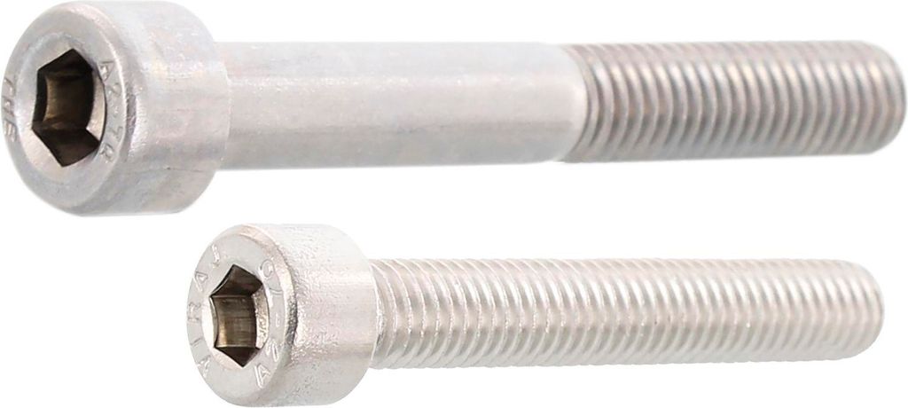 Zylinderschrauben M5x16 mit Innensechskant ISO4762, Edelstahl A4-70 - 500 Stück