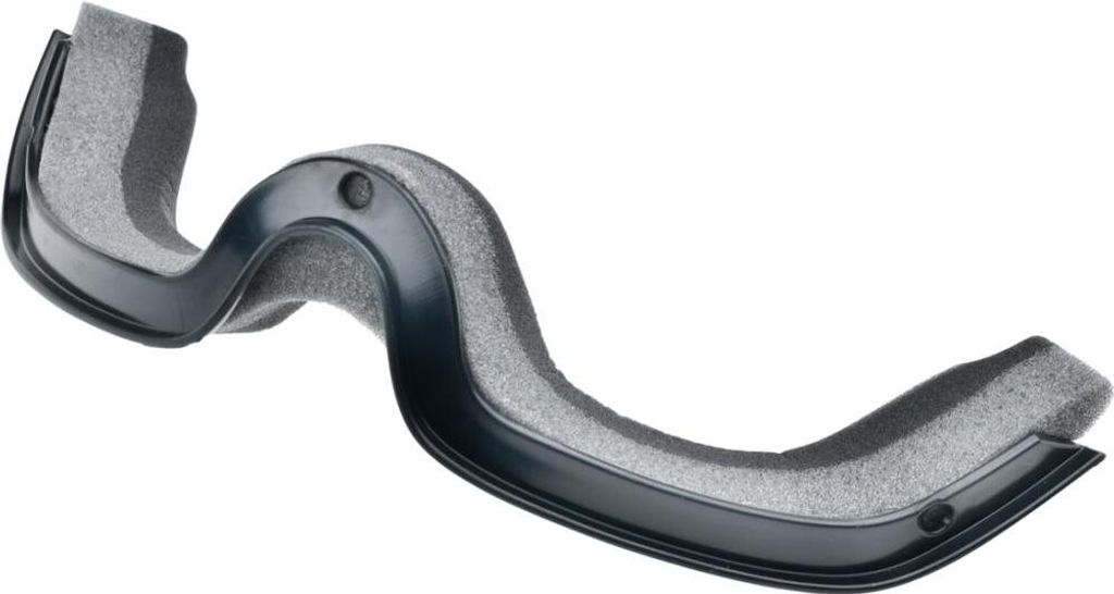 CP Foam Schaumauflage für CP Helmvisiere sportlichere abgeflachte Boden Visier Form 2.7 (dicke Linie)