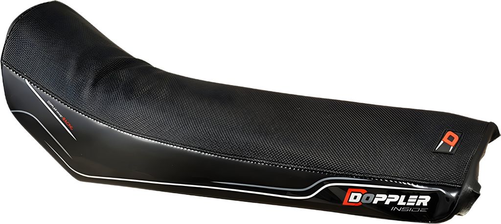 Sitzbankbezug Doppler schwarz/rot für Derbi Senda, Gilera RCR