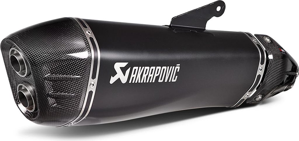 Akrapovic Slip-On Auspuff schwarz titan Kawasaki Ninja H2 SX
