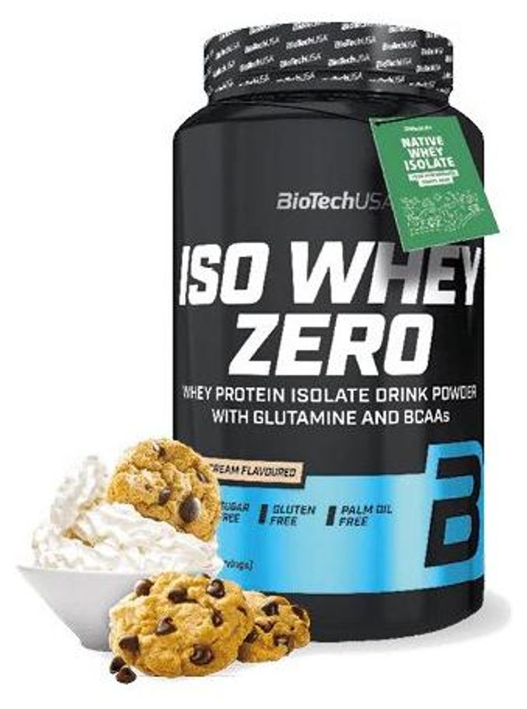 BioTech Iso Whey Zero 908g - Cookies & Cream Produktbild 