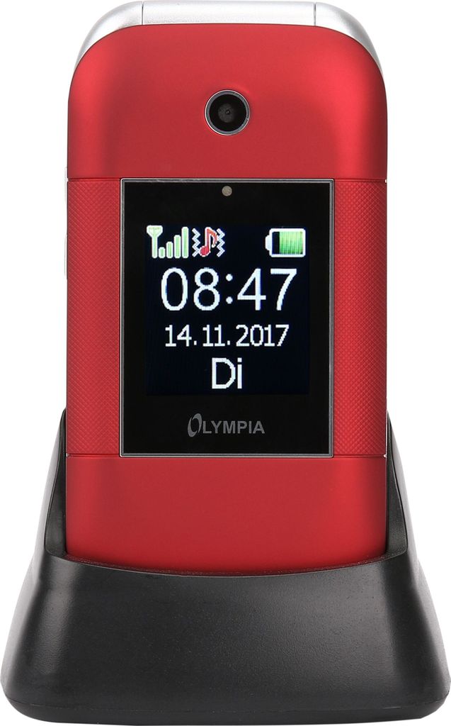 Olympia Mobiltelefon Janus schwarz         extragroße Produktbild 9