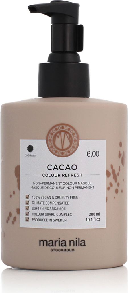 Maria Nila Colour Refresh Haarmaske mit Farbpigmenten Cacao Produktbild 